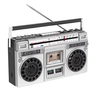Factory Custom Retro Cassette Player Boombox Stereo Dual Speaker Vintage Radio
