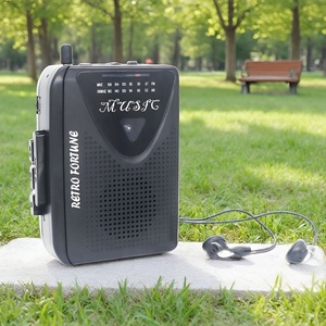 Retro Fortune Portable Pocket Old Radio Vintage Cassette Recorder Player Walkman